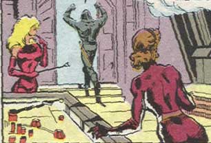 Viperettes looking
on as Cobra Commander leaves for Benzheen